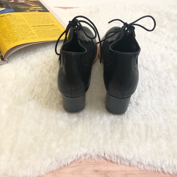 SOLD❤️ Size 9.5 Lace PU Casual Oxford Shoes - Picture 7 of 11